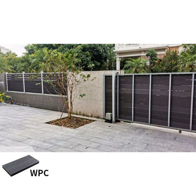 قیمت خوب دروازه های تجاری پنل WPC چوبی پلاستیکی پنل ترکیبی سبک وزن آنلاین
