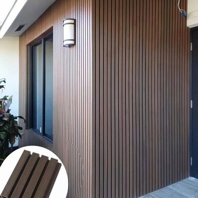قیمت خوب پانل چوبی پلاستیکی WPC بازیافت شده چوب ترکیبی اثر دیوار پوششی آنلاین