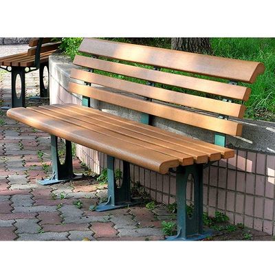 قیمت خوب صندلی بیرونی WPC چوب-پلاستیک ترکیب صندلی باغ WPC آسان نصب آنلاین