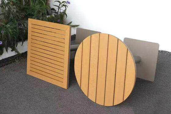 قیمت خوب چوب پلاستیکی با کیفیت بالا برای میز و صندلی باغ آنلاین